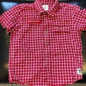 Gap button down shirt size 4